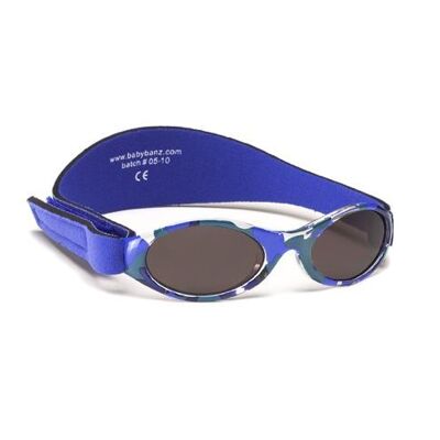 Bubzee Banz® Wrap Around Sunglasses - Sky Blue Camo - Kidz 2 - 5 Years