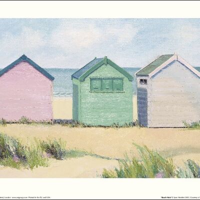 Jane Hewlett (Beach Huts) , 30 x 40cm , 21469