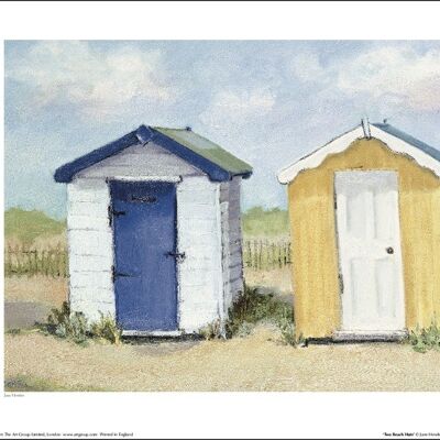 Jane Hewlett (Two Beach Huts) , 30 x 40cm , 21470
