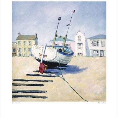 Jane Hewlett (Moored Boat) , 40 x 50cm , 21471