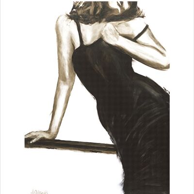 Janel Eleftherakis (Little Black Dress III) , 60 x 80cm , PPR40562