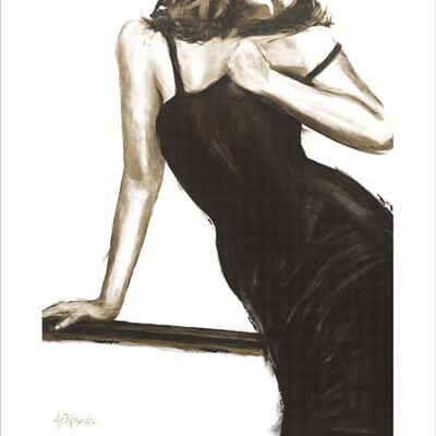 Janel Eleftherakis (Little Black Dress III) , 40 x 50cm , PPR43272