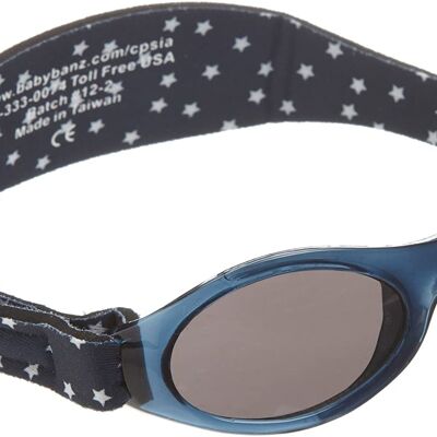 Bubzee Banz® Wrap Around Sunglasses - Navy Blue Star - Baby  0 - 2 Years