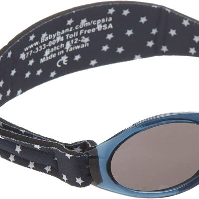 Bubzee Banz® Wrap Around Sunglasses - Navy Blue Star - Baby  0 - 2 Years