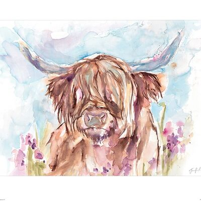 Jennifer Rose (Highland Cow) , 40 x 50cm , PPR43743