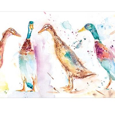 Jennifer Rose (Runner Ducks) , 30 x 60cm , PPR41741