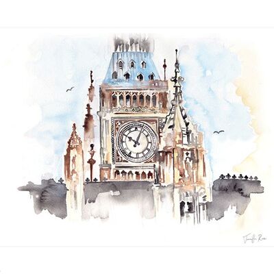 Jennifer Rose (Big Ben) , 40 x 50cm , PPR45994