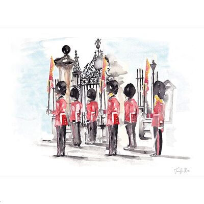 Jennifer Rose (London Guards) , 30 x 40cm , PPR44978