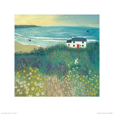 Jo Grundy (Cottage by Ocean Meadow) , 40 x 40cm , PPR45717