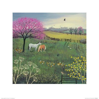 Jo Grundy (Under the Blossom Tree) , 40 x 40cm , PPR45716