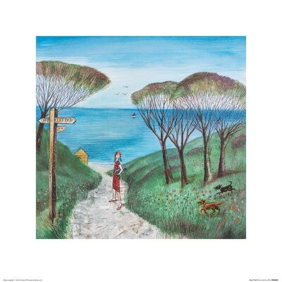 Joe Ramm (Beach Path) , 40 x 40cm , PPR45861