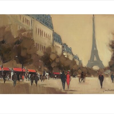 Jon Barker (Time Out in Paris) , 60 x 80cm , PPR40551