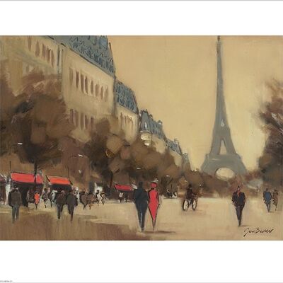 Jon Barker (Time Out in Paris) , 40 x 50cm , PPR43259