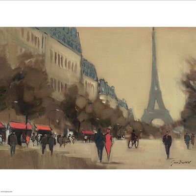 Jon Barker (Time Out in Paris) , 30 x 40cm , PPR44288