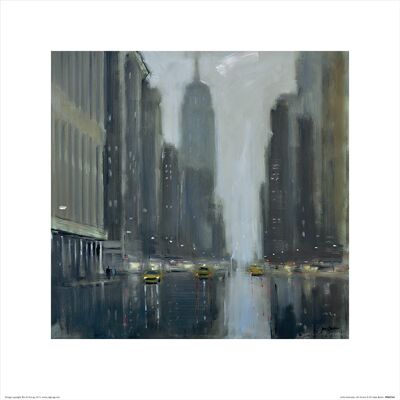 Jon Barker (Early Commute, 5th Avenue) , 40 x 40cm , PPR45562