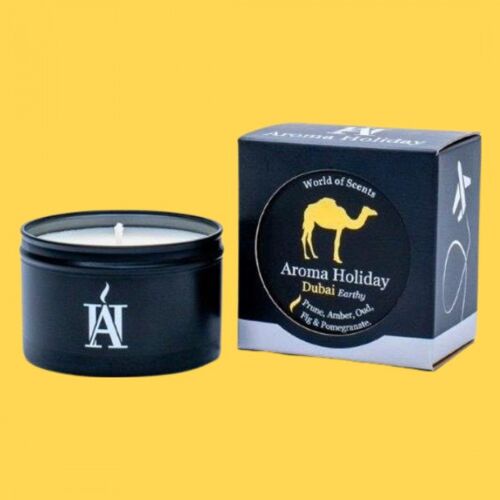 Scented Travel Candle Tin  x 3 DUBAI