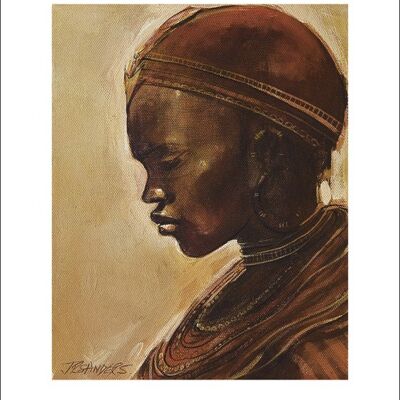 Jonathan Sanders (Masai Woman II) , 50 x 70cm , 42126