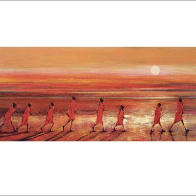 Jonathan Sanders (Samburu Sunset) , 50 x 70cm , 42239