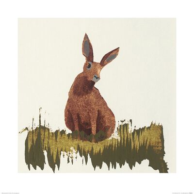 Julia Burns (Hare) , 60 x 60cm , PPR46106