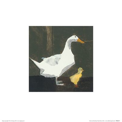 Julia Burns (Duck and Duckling) , 30 x 30cm , PPR48171