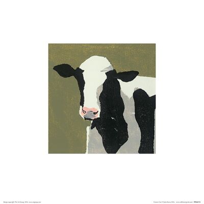Julia Burns (Friesian Cow) , 30 x 30cm , PPR48178