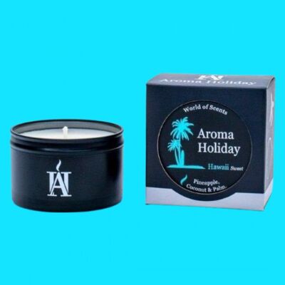 Velas de Viaje Perfumadas Lata x 3 HAWAII