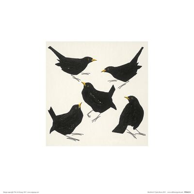 Julia Burns (Blackbirds) , 30 x 30cm , PPR48210
