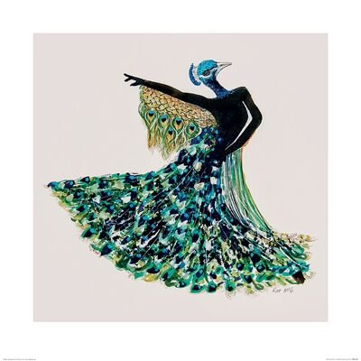 Kathryn McGovern (Peacock Dancer) , 60 x 60cm , PPR46140