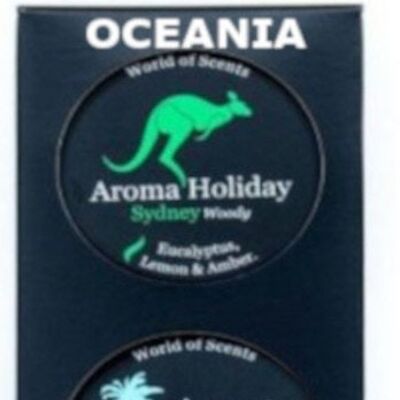OCEANIA Scented Travel Candle Gift Set