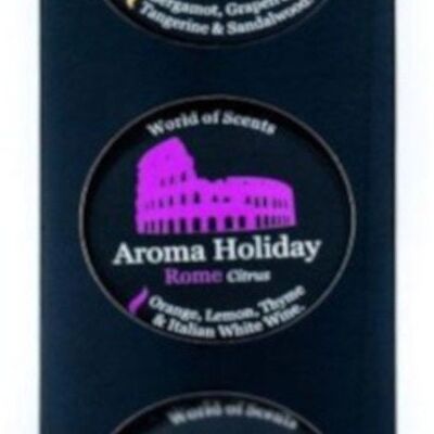 EUROPE Scented Travel Candle Gift Set