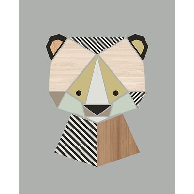 Little Design Haus (Bear) , 40 x 50cm , PPR43490