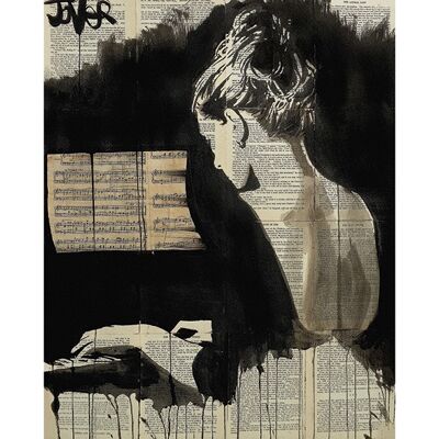Loui Jover (Her Sonata) , 40 x 50cm , PPR43354