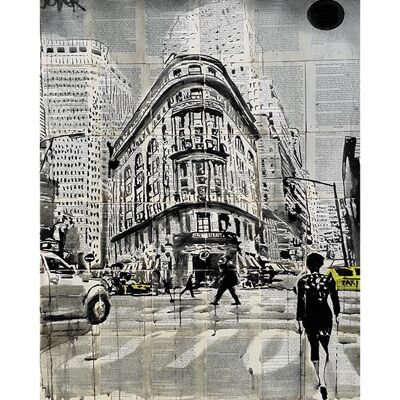 Loui Jover (Midtown Walk) , 40 x 50cm , PPR43383