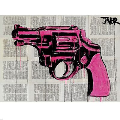 Loui Jover (Pop Gun) , 40 x 50cm , PPR43456
