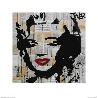 Loui Jover (Marilyn) , 40 x 40cm , PPR45533