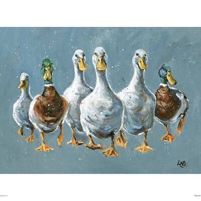 Louise Brown (Reservoir Ducks) , 30 x 40cm , PPR44885