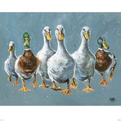Louise Brown (Reservoir Ducks) , 40 x 50cm , PPR43781