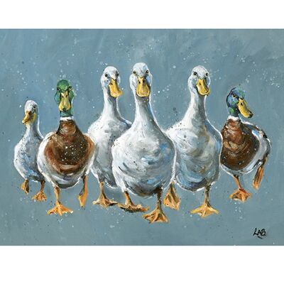 Louise Brown (Reservoir Ducks) , 60 x 80cm , PPR51368