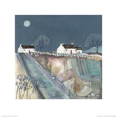Louise O'Hara (A Quilted Meadow by Moonlight) , 40 x 40cm , PPR45743