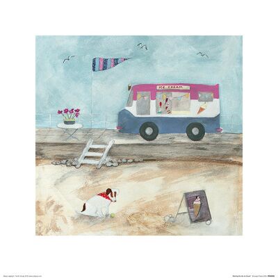 Louise O'Hara (Waiting for an Ice Cream) , 40 x 40cm , PPR45858