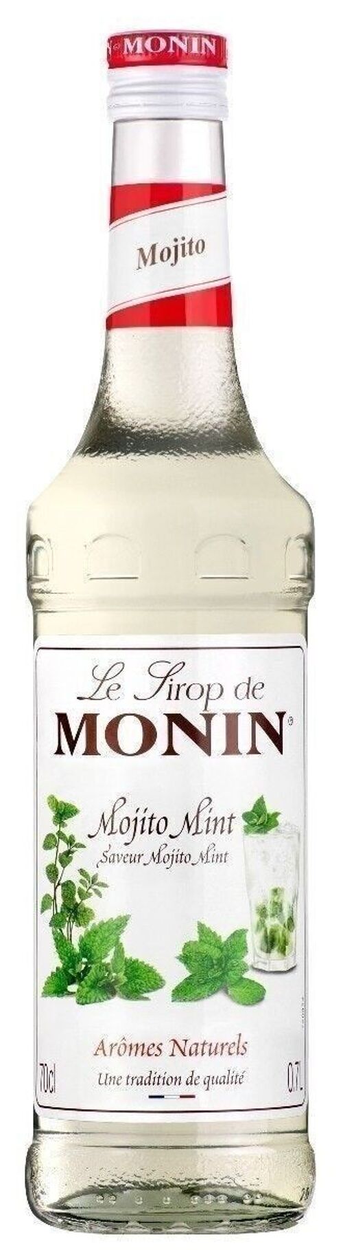 Sirop de Mojito Mint MONIN - Arômes naturels - 70cl