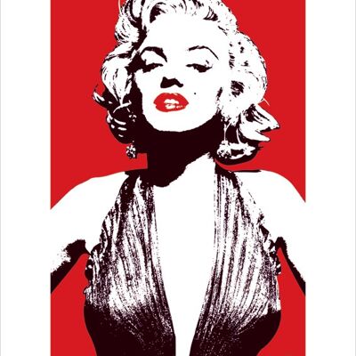 Marilyn Monroe (Red) , 40 x 50cm , PPR43010