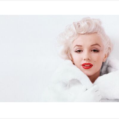 Marilyn Monroe (White) , 40 x 50cm , PPR43017