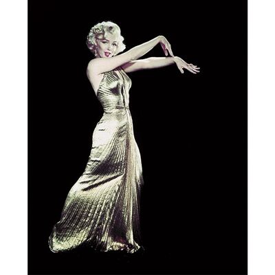 Time Life (Marilyn Monroe - Gold Dress) , 40 x 50cm , PPR43227