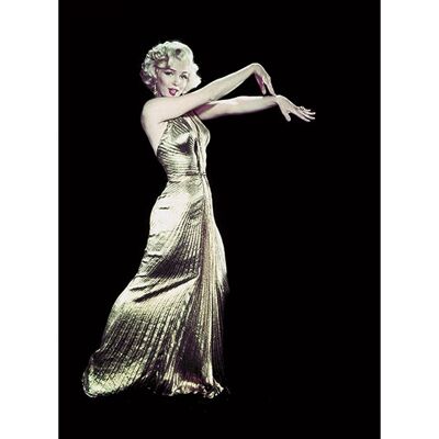 Time Life (Marilyn Monroe - Gold Dress) , 30 x 40cm , PPR44234