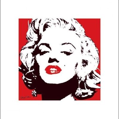 Marilyn Monroe (Red) , 40 x 40cm , PPR45132