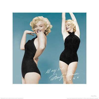 Marilyn Monroe (All My Love) , 40 x 40cm , PPR45480