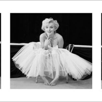 Marilyn Monroe (Ballerina Triptych) , 95 x 33cm , PPR67066