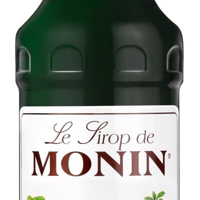 sirop pure by monin menthe non sucre 70 cl
