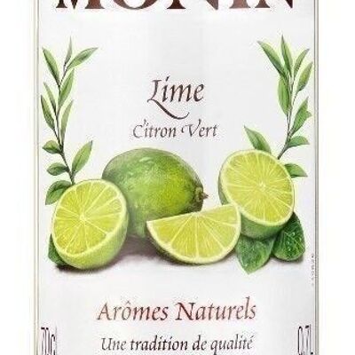 Sirop de Citron Vert  MONIN - Arômes naturels -  70cl